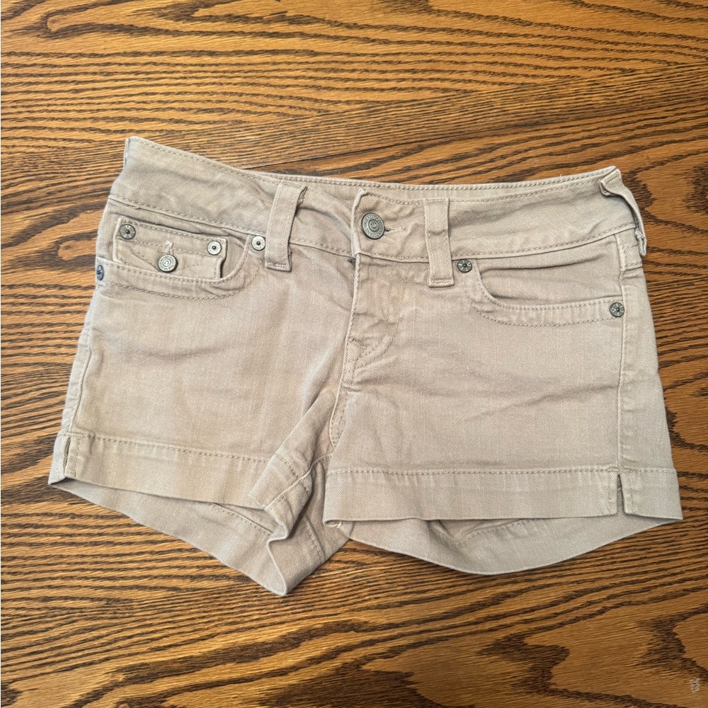 True Religion khaki/jean Shorts